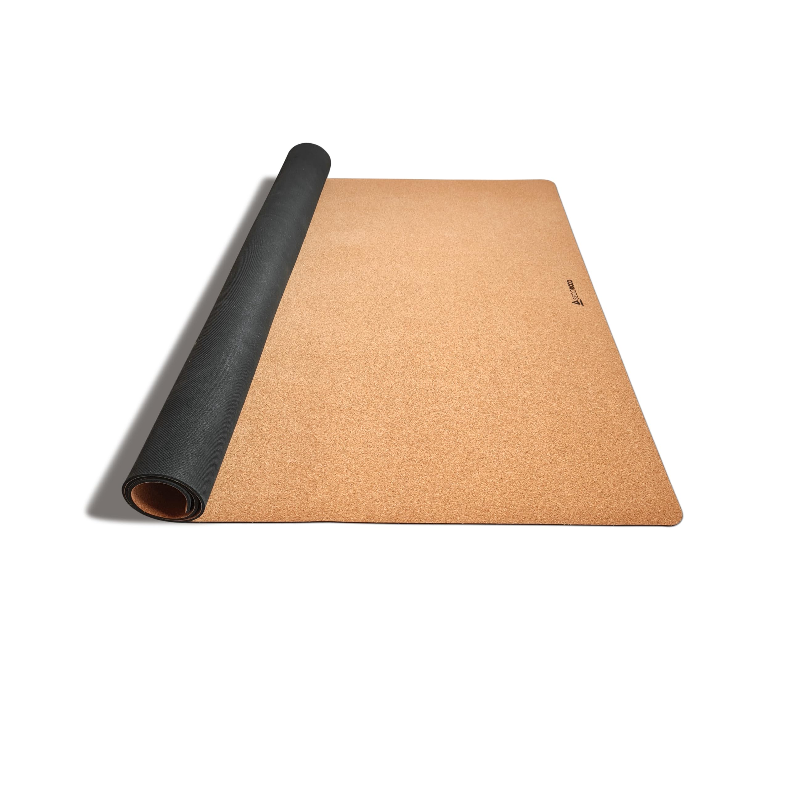 Spielmatte aus Kork. Schadstofffreie Krabbelmatte für Babys und Kinder. Natur 160x110 cm