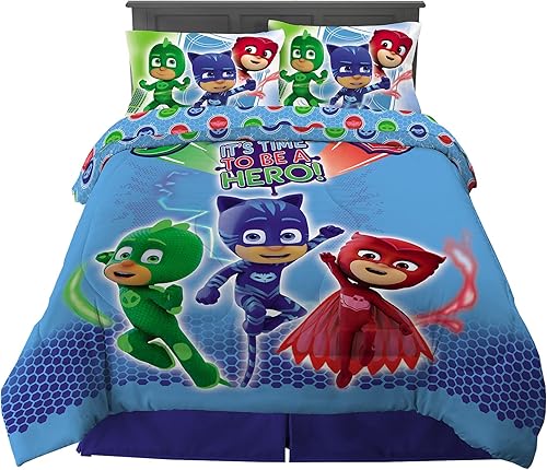Miniatura 72 de Franco - Juego de ropa de cama coleccionable Nintendo Donkey Kong, 5 piezas, edredón reversible supersuave y juego de sábanas con funda, tamaño Rojo