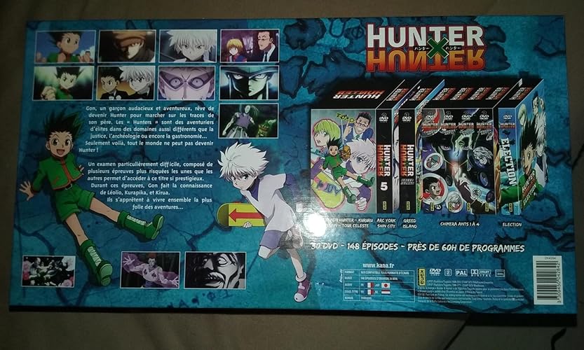 Amazon.co.jp: HUNTER×HUNTER（ハンター×ハンター）全148話BOX 欧州版