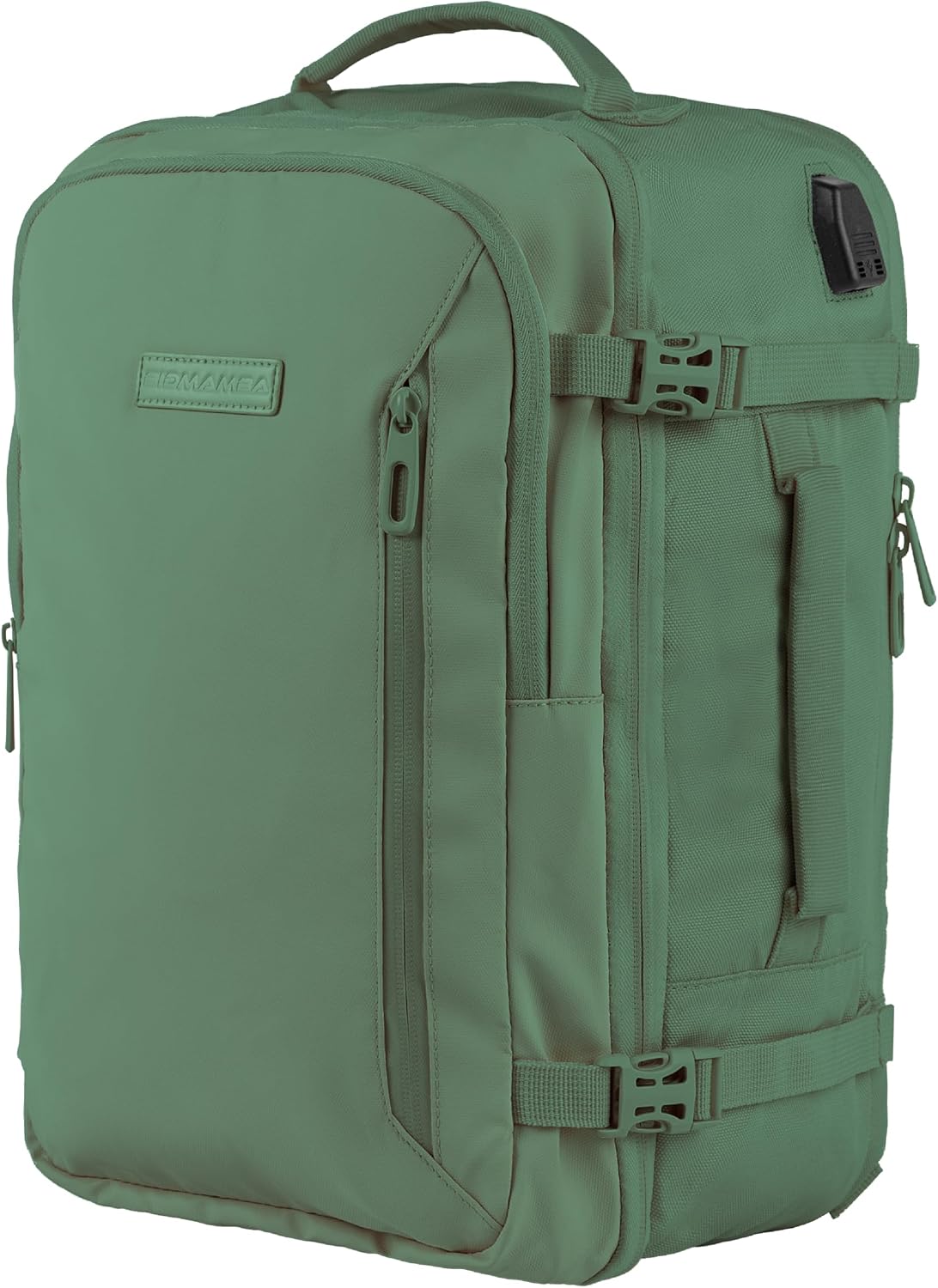 BidMamba Ryanair Hand Luggage Backpack 40 x 20 x 25 20 L Pocket Backpack Easyjet Low Cost Flights - Military Green