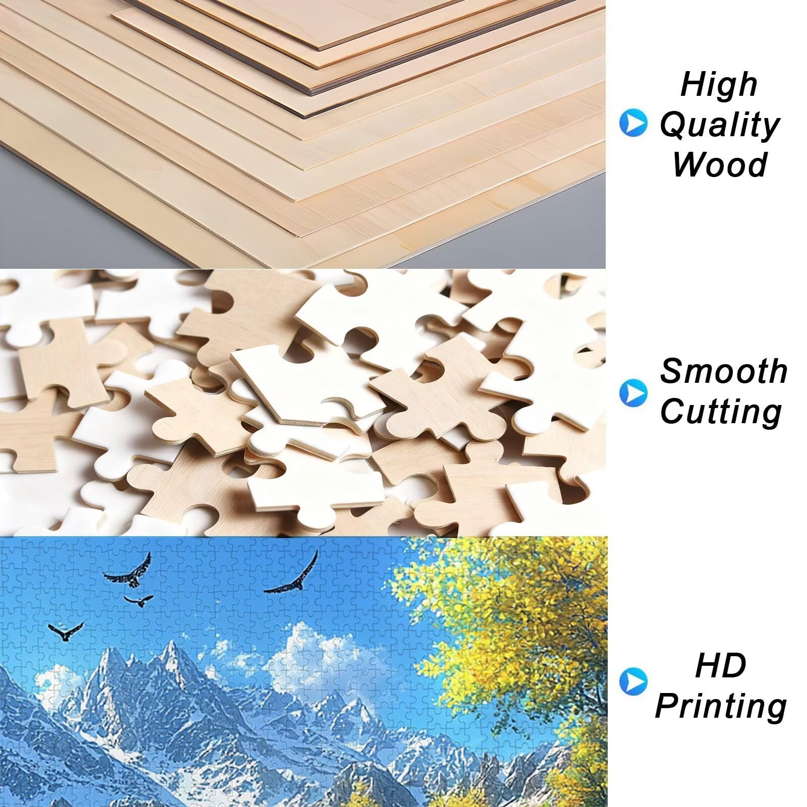 Puzzle dla dorosłych 4000, puzzle krajobrazowe dla dorosłych, górskie puzzle 4000 elementów, drewniane puzzle z wykwintnym pudełkiem, niemożliwe puzzle do dekoracji wnętrz, prezenty dla kobiet, -3561