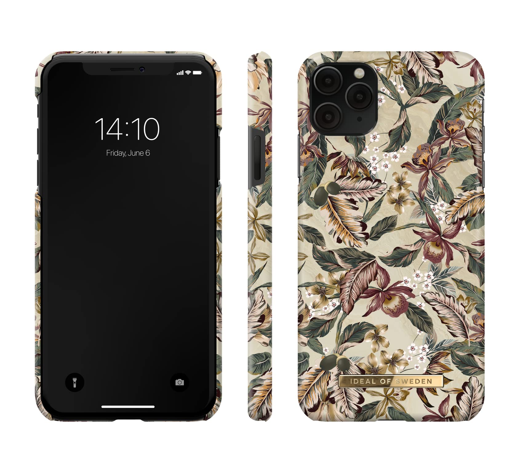 IDEAL OF SWEDEN Handyhülle Für IPhone 11 – Bedruckt, Port Laurent Marble, Mit Mikrofaserfutter