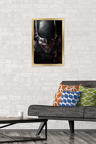 Miniatura 48 de Trends International DC Comics - Póster de pared con cara de Batman Who Laughs, 22.375 x 34 pulgadas, versión enmarcada en negro Versión con marco