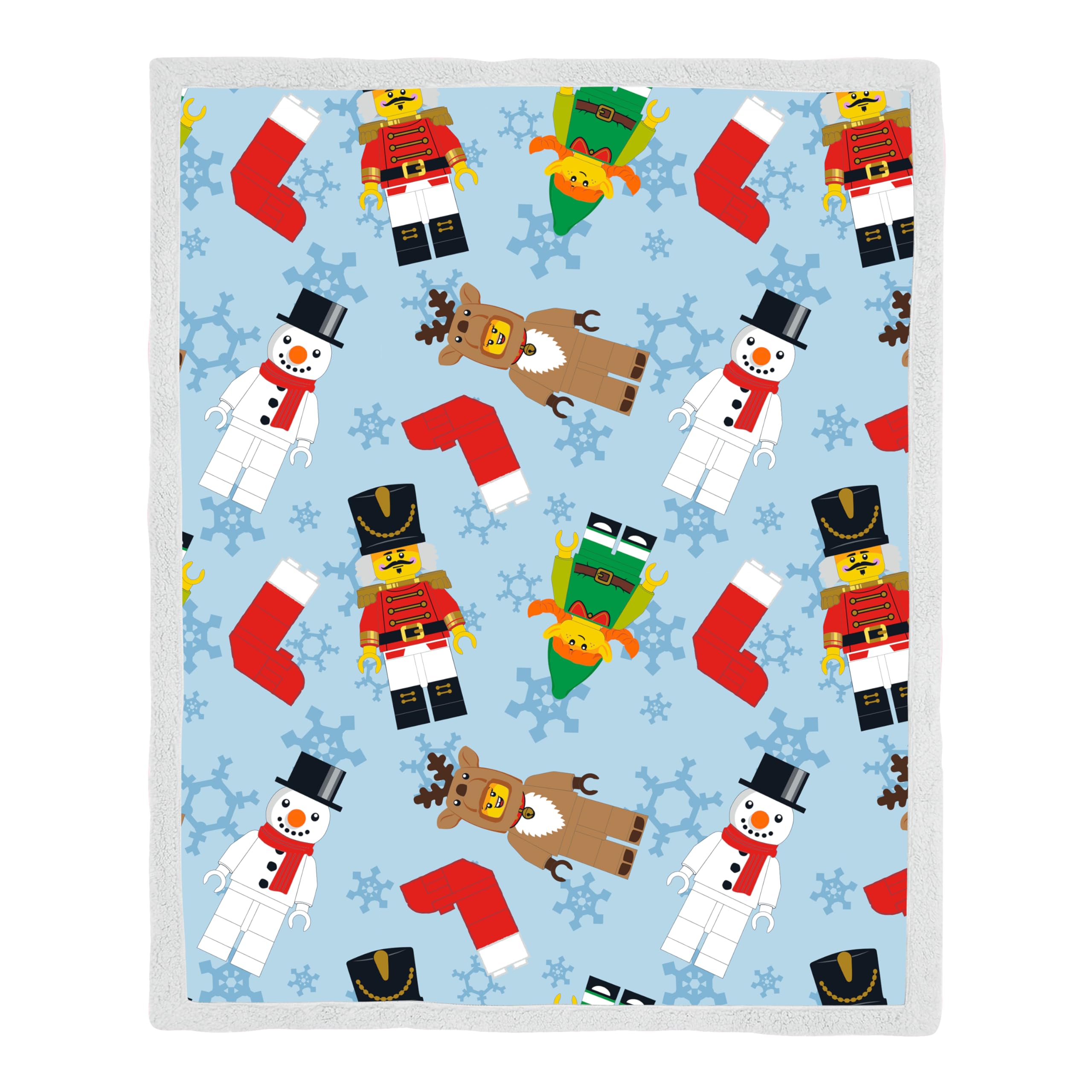 Lego Jingles Sherpa Fleece Blanket