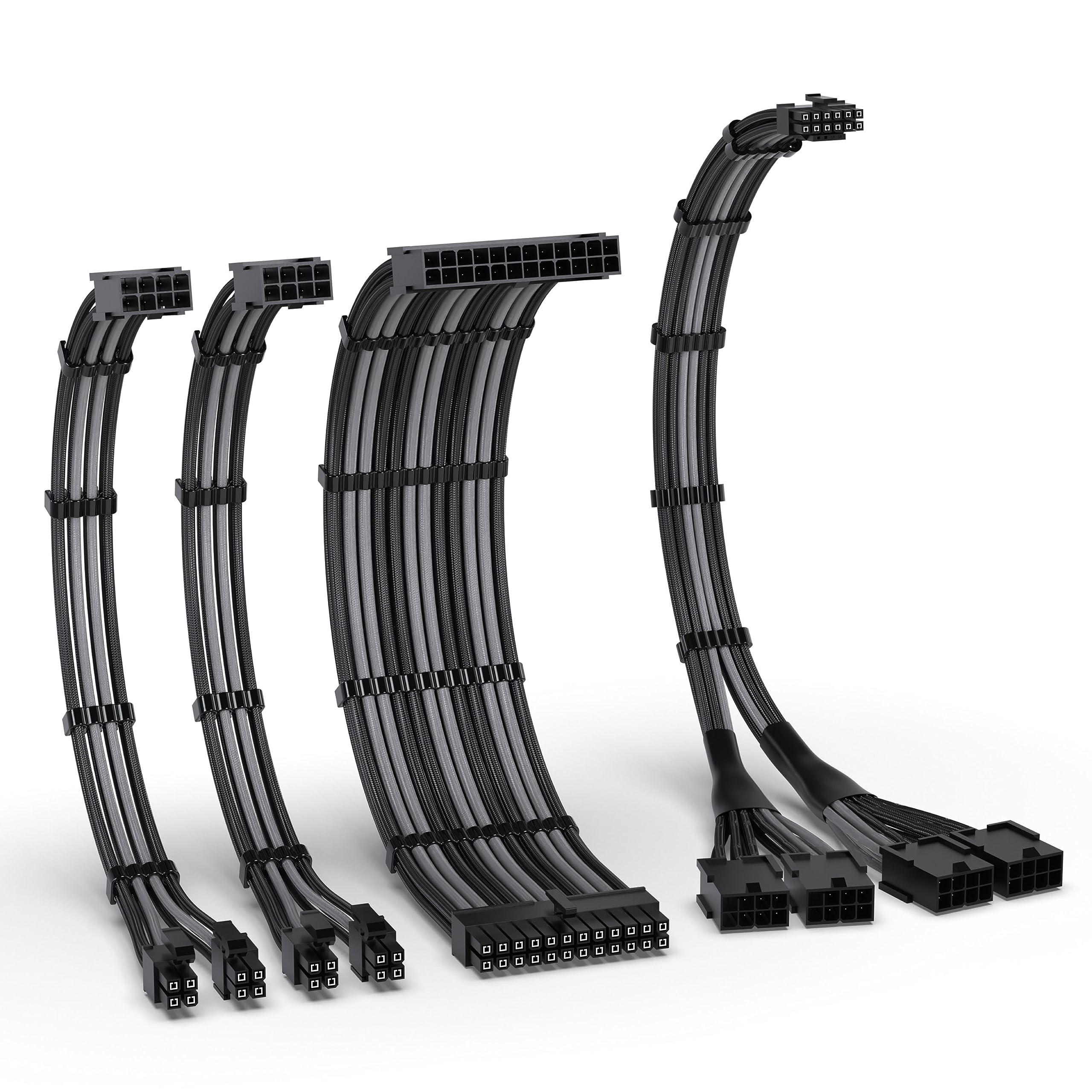 Amazon.com: EZDIY-FAB PCIE 5.0 12VHPWR Sleeved Cable Kit, 16AWG