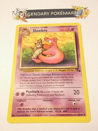 Slowbro - Fósil - 43 Juguete