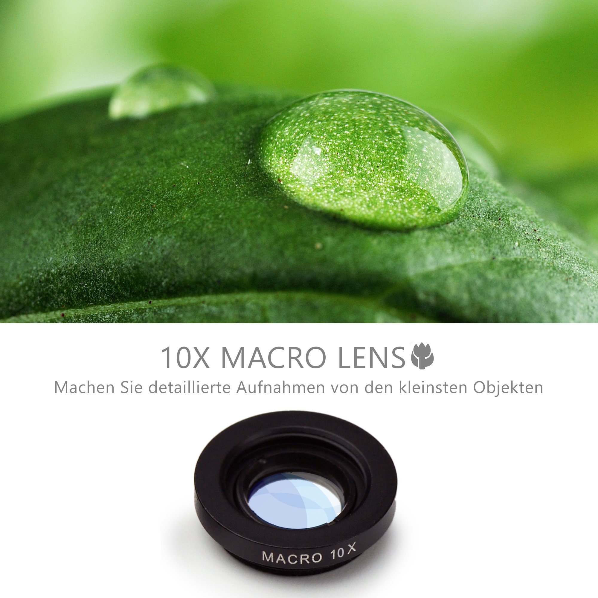 APEXEL Compacte 10 x telelens voor smartphone en 200 mm macrolens met universele clip, professionele FMC ED-mobielelens, geschikt voor iPhone 17/16/15..., Samsung, Pixel en andere smartphones APEXEL Compacte 10 x telelens voor smartphone en 200 mm macrolens met universele clip, professionele FMC ED-mobielelens, geschikt voor iPhone 17/16/15..., Samsung, Pixel en andere smartphones