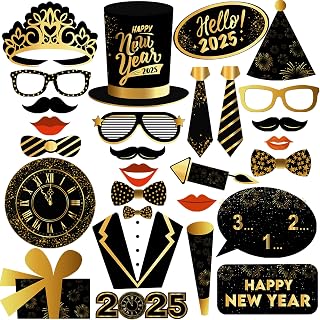 New Years Photo Booth Props