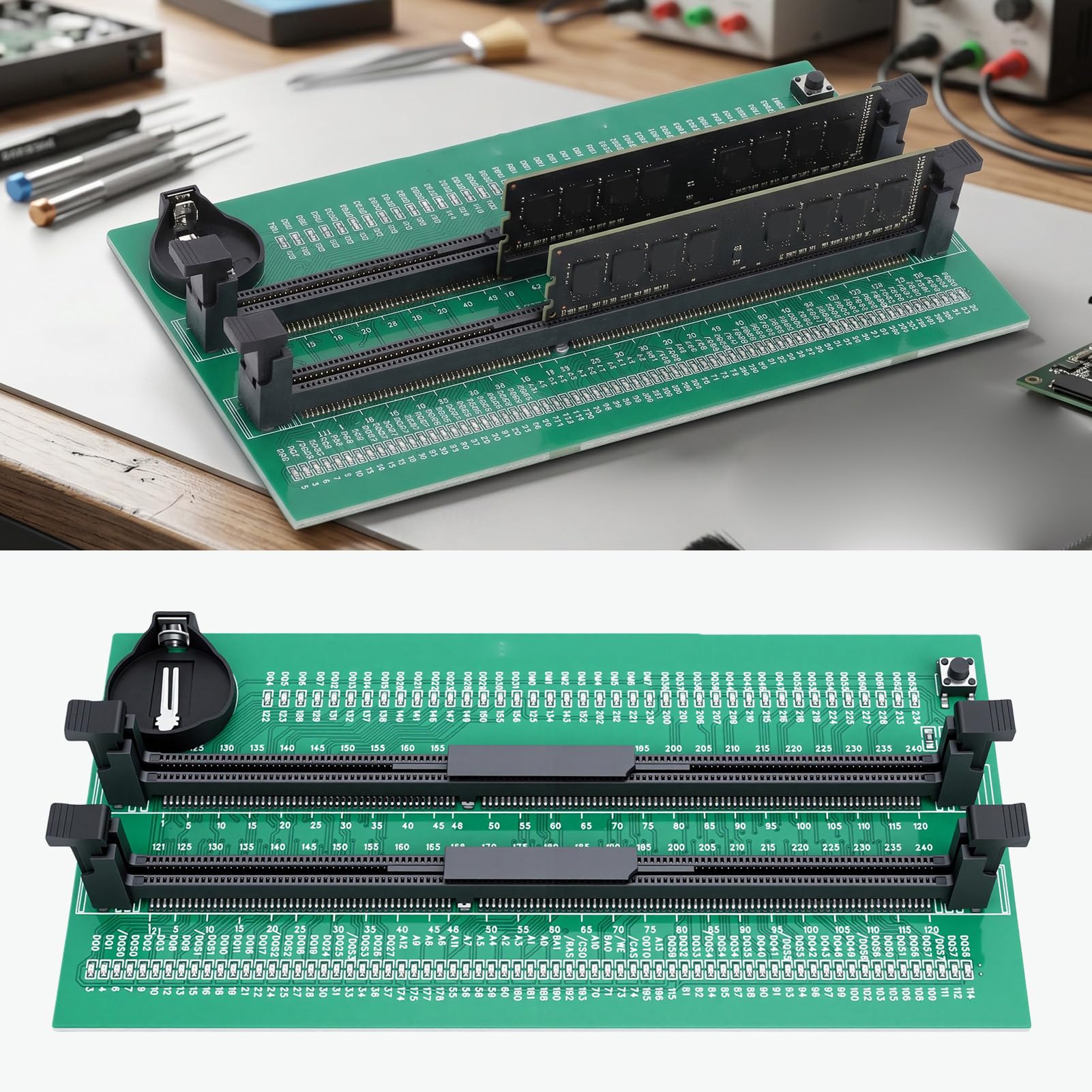 Probador de Memoria DDR3 para PCs de Escritorio, Doble Ranura