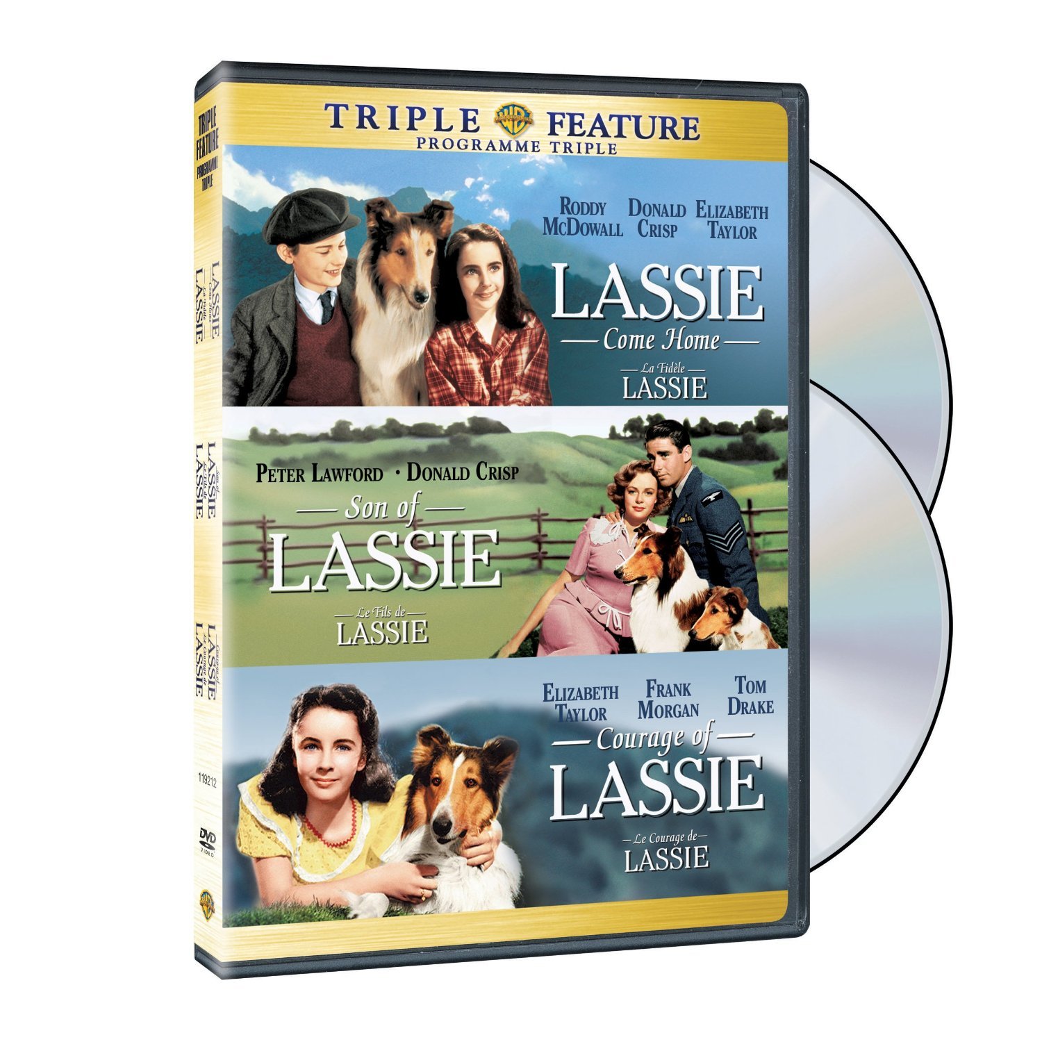Lassie Come Home & Son of Lassie & Courage of [DVD] [Region 1] [US