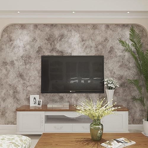 Miniatura 8 de Papel tapiz de hormigón gris para despegar y pegar, papel adhesivo de 16 x 118 pulgadas, autoadhesivo, impermeable, extraíble, textura 3D, textura