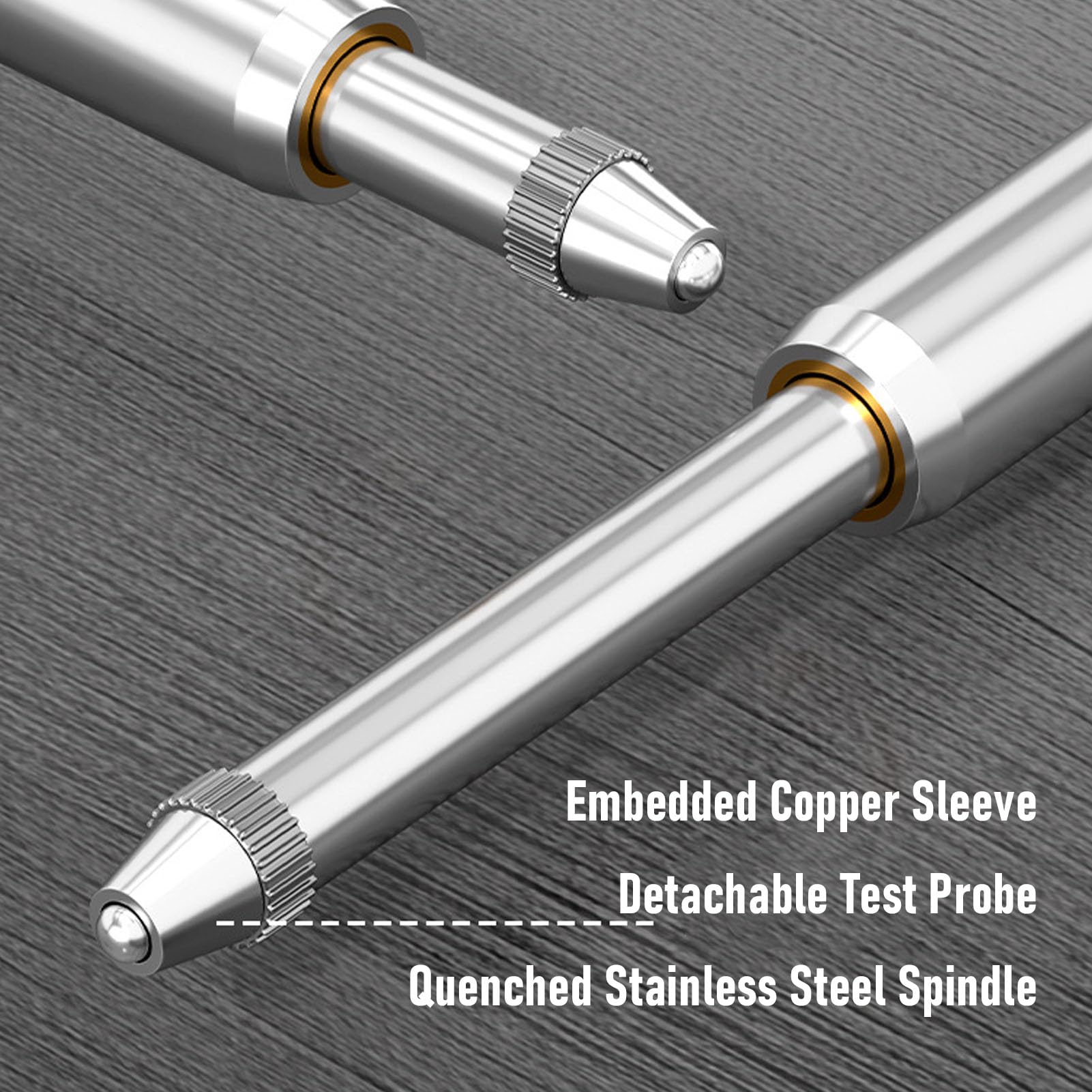 Fockety Comparatore, Comparatore Professionale con Quadrante di Precisione de 0,01 Mm con Campo di Misurazione de 0-0,79 Pollici, Comparatori a Quadrante con Puntatore