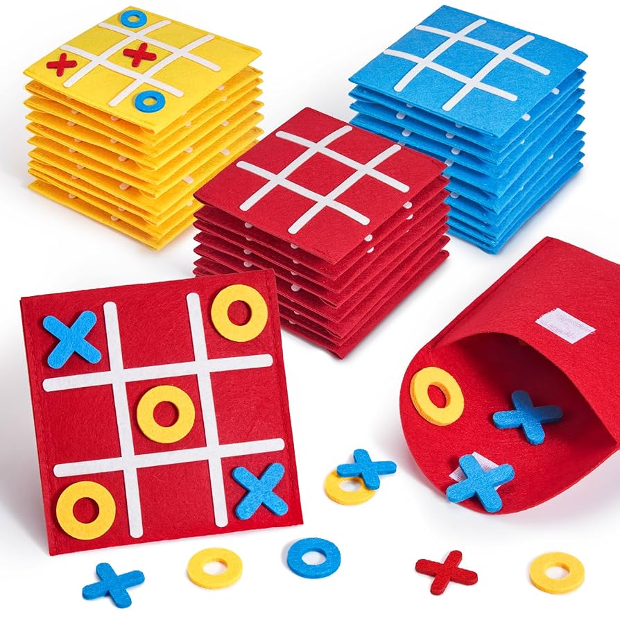 Amazon.com: JoyCat Tic Tac Toe Strategic Board Game for Kids