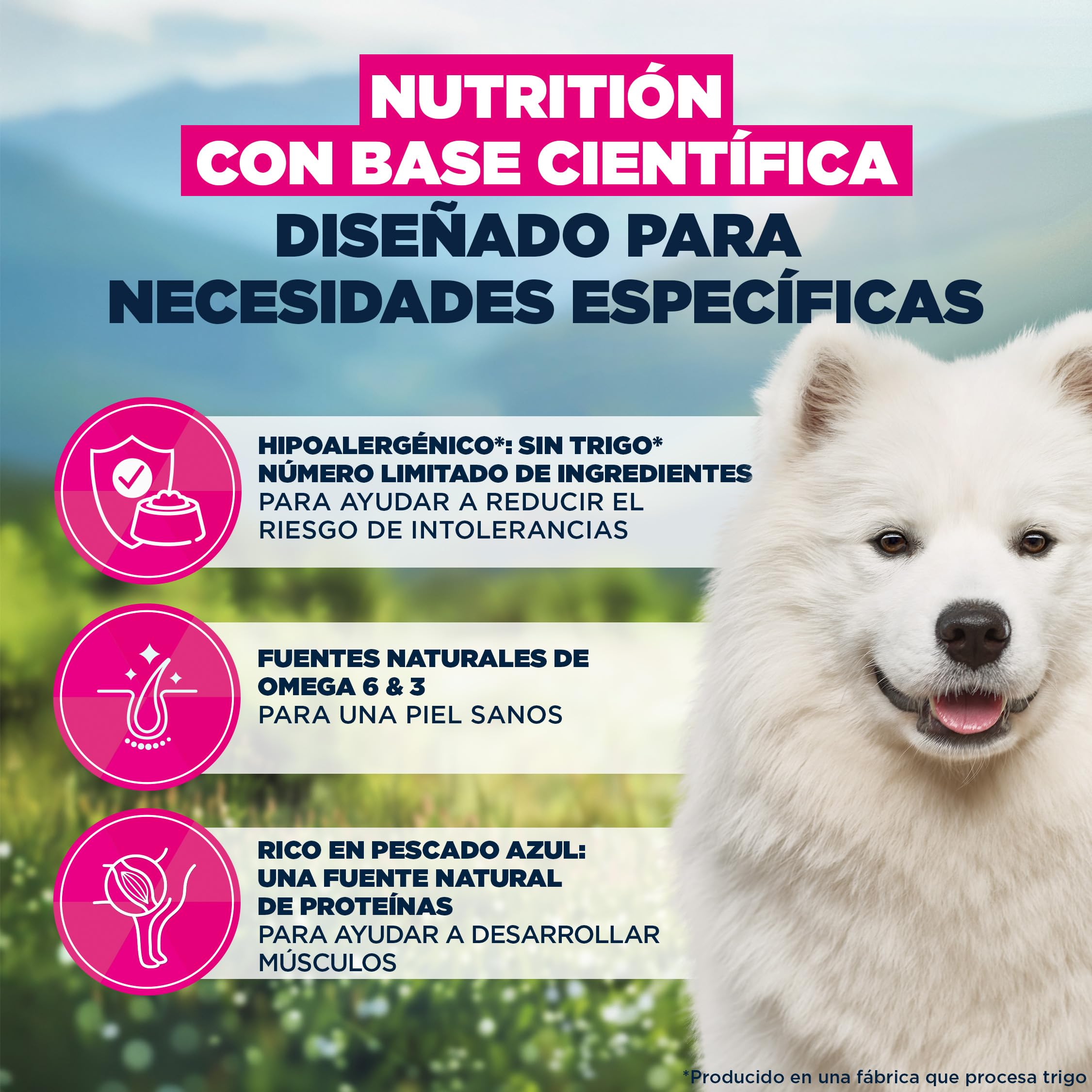 EUKANUBA Sensitive Skin - Alimento Seco para Perros, Pescado, 12kg | Special Care | Hipoalergénico | Pescado de mar | Para perros con piel sensible