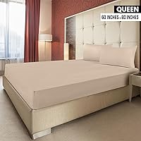 Vista 2 de Utopia Bedding Sábanas ajustadas tamaño queen - Paquete de 2 sábanas bajeras - Microfibra suave cepillada - Banda lateral ancha - Resistente al