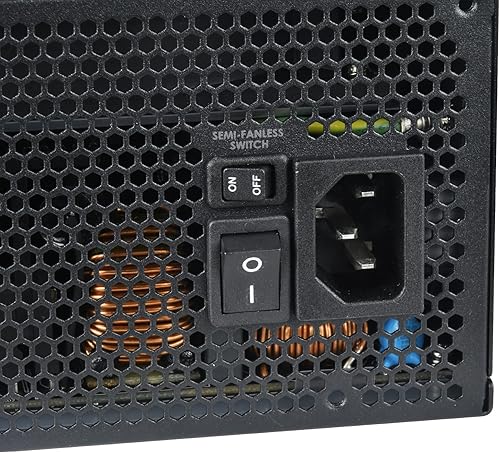 Miniatura 5 de SilverStone Technology HELA 1300R Platinum ATX 3.0 / PCIe Gen 5 1300W Fuente de alimentación totalmente modular con dimensiones compactas,