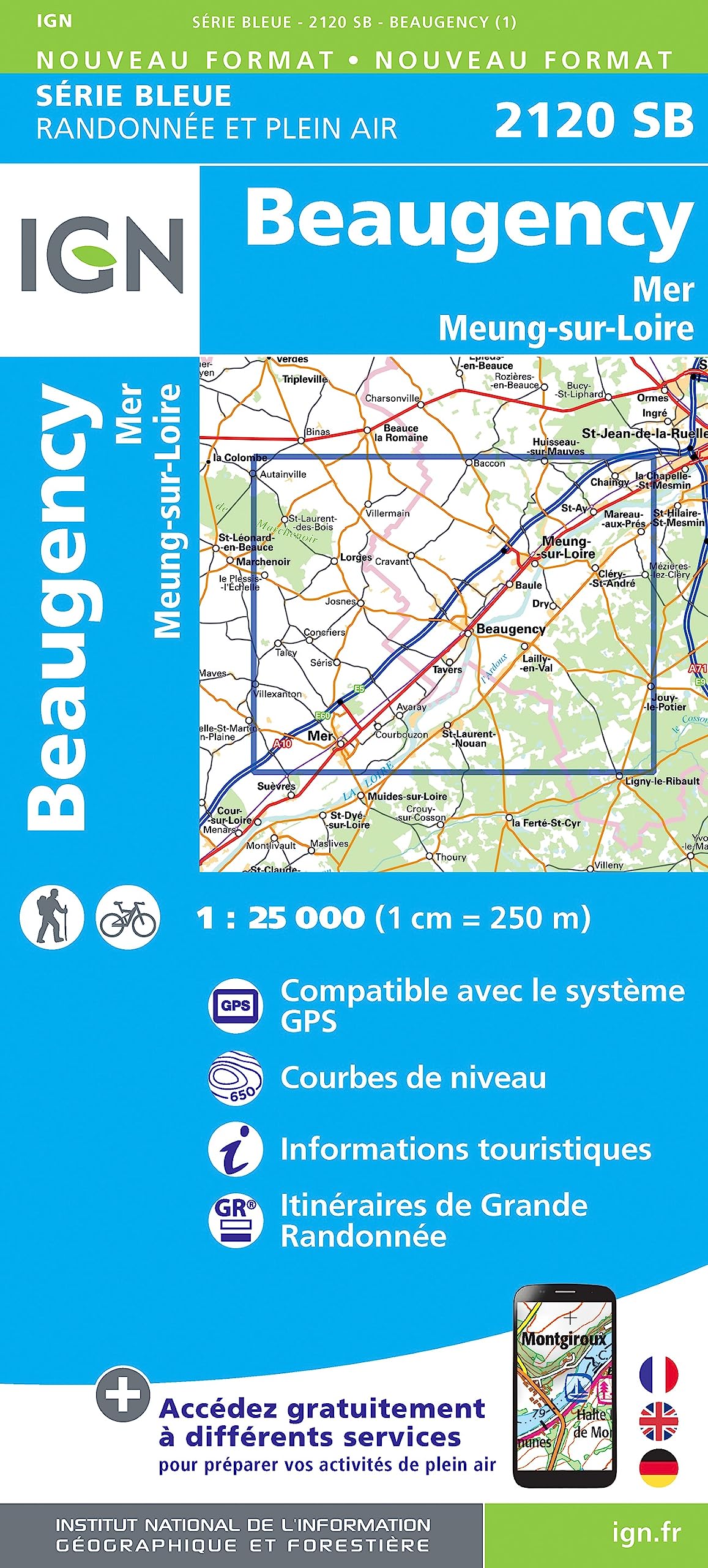 Beaugency / Mer / Meung-sur-Loire (2120) (Série Bleue)