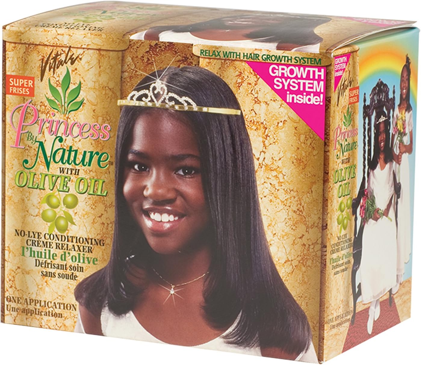 Vitale Olive Oil Princess by Nature Relaxer Kit - Super (1 application)