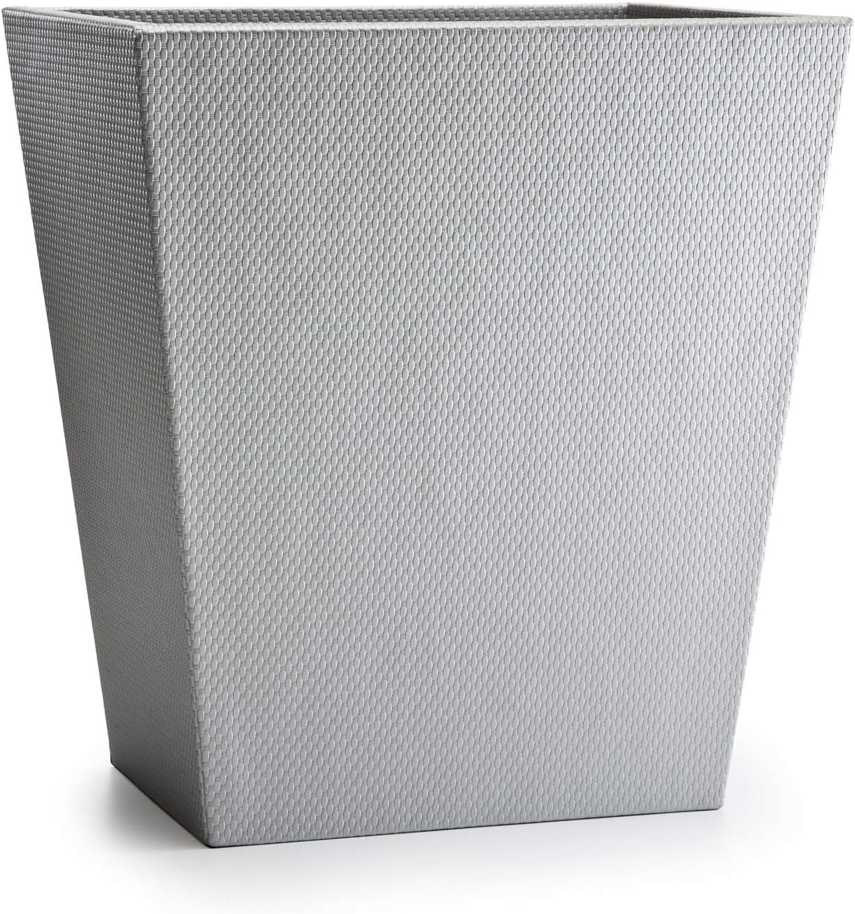 Logan Silver Waste Basket