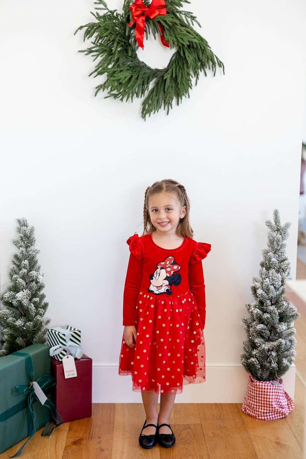 Disney Princess Frozen Minnie Mouse Dress Girls Sparkle Ruffle Tulle Tutu Birthday Party Fall Outfits Clothes Baby to Toddler - Image 3