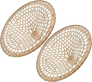 Uonlytech Floor Lamp Shade 2pcs Womens Sun Straw Hat Summer Beach Sun Hat Straw Beach Hat Womens Straw Panama Hat Straw Hat for Girl Women Rattan Lamp Shade