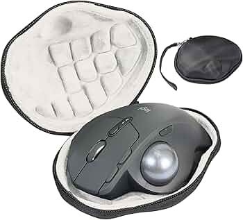 【専用ケース付】logicool MX ERGO S トラックボール（ケース付） Amazon | 全面保護 マウス 収納ケース Logicool ロジクール MX ERGO S