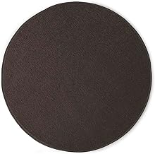 KARAT Round Rug Diameter 120 cm Mud - Modern Fluffy Velour Short Pile Rug for Children's Room - Play Mat, Children's Rug Crocodile