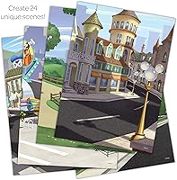 Vista 5 de Disney Minnie Mouse Create-A-Scene - Libro de actividades con pegatinas Bendon 45679