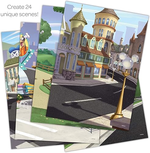 Miniatura 5 de Minnie Mouse Disney Create-A-Scene 45679 Libro de actividades con pegatinas Bendon