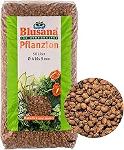 Planting Clay Granules Expanded Clay 50 L | Plant Substrate for Hydroponics | Clay Granules Medium Grain 4-8 mm | Plant Clay Drainage Material & Soil Loosening
