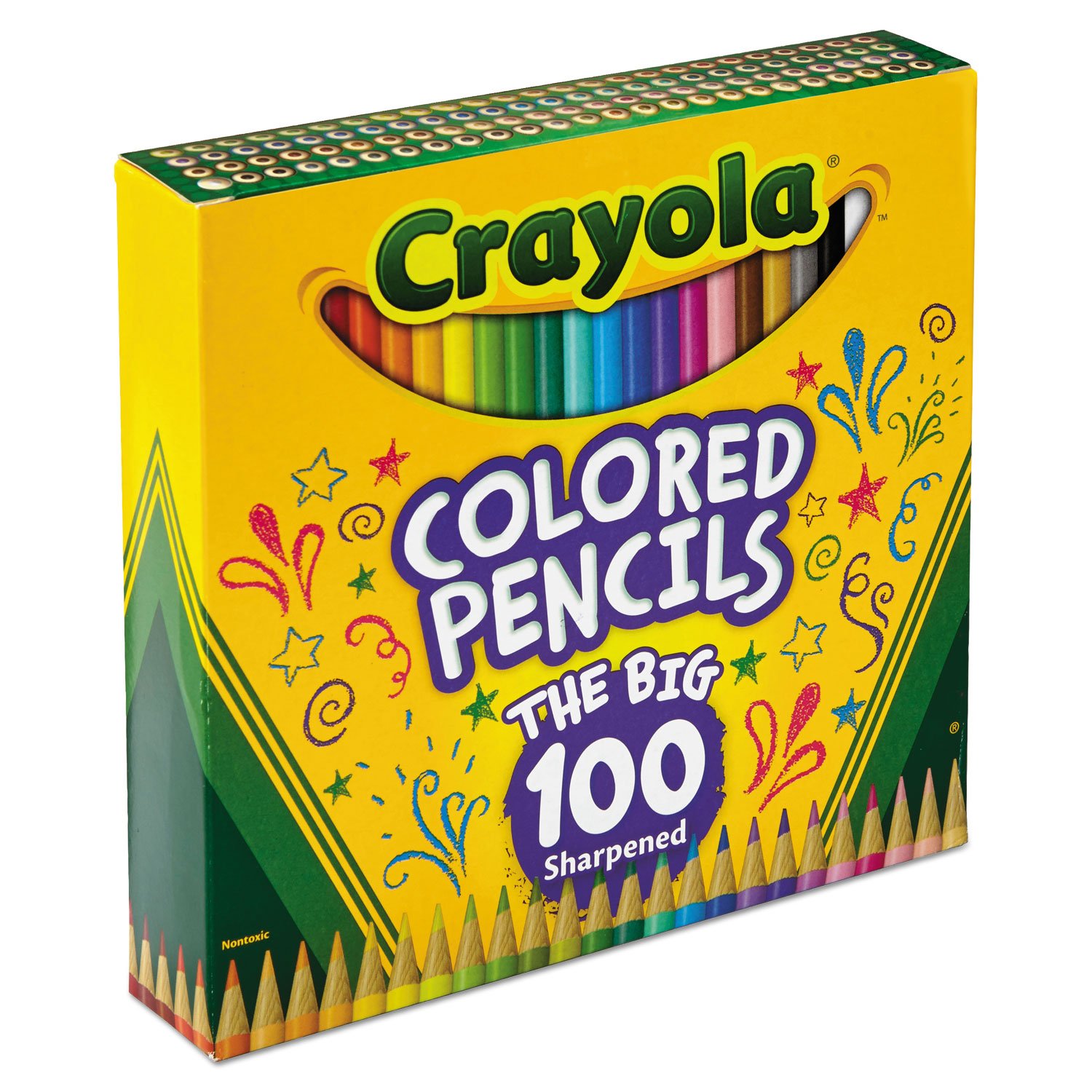 100 Colored Pencils, Bulk Colored Pencil Set, Crayola.com