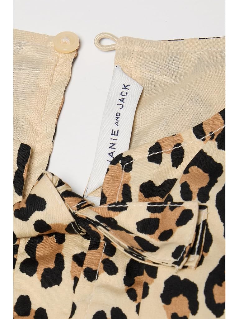 Multi Janie and Jack Animal Print Dress (Toddler/Little Kids/Big Kids)