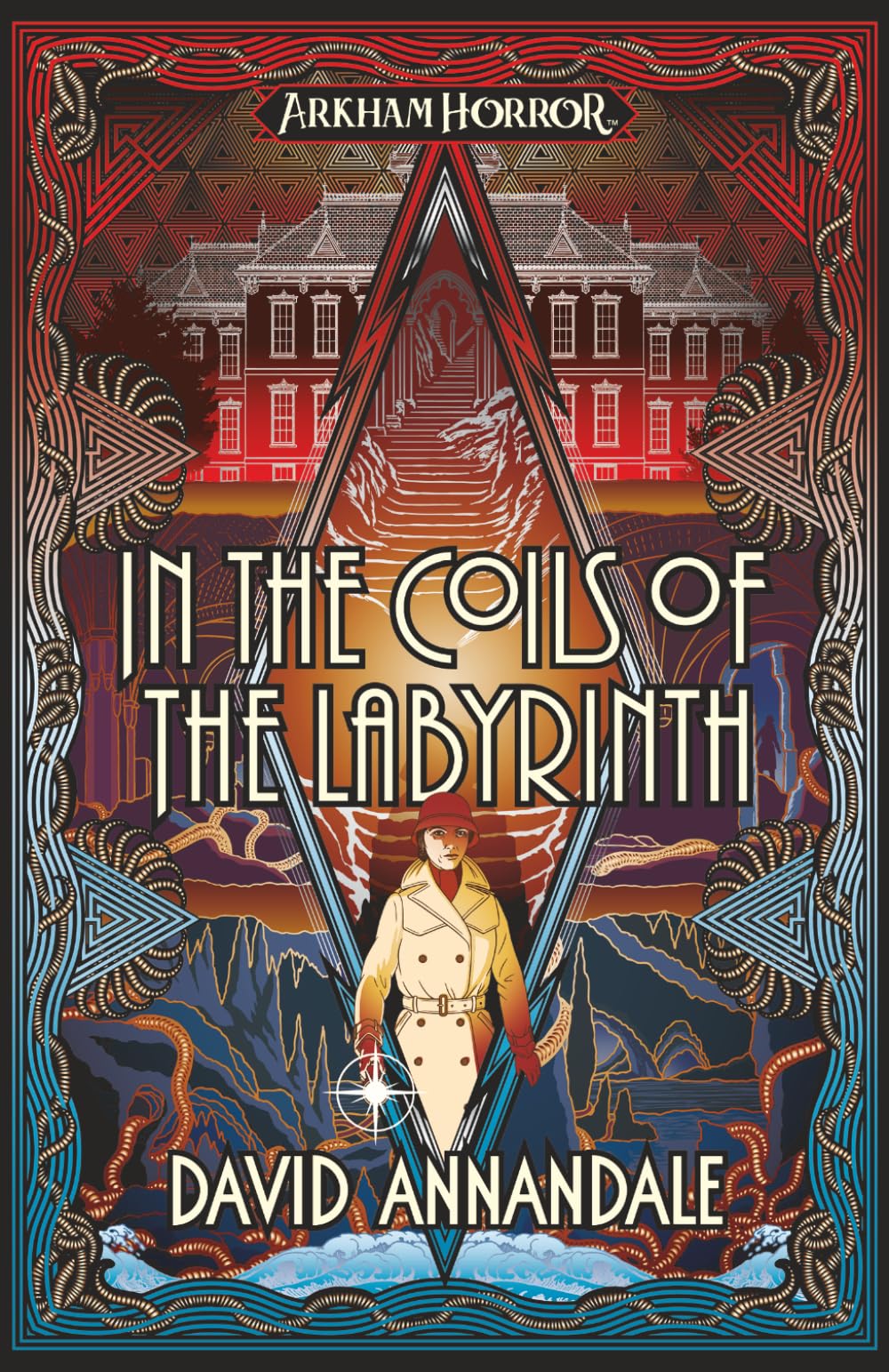 In the Coils of the Labyrinth: An Arkham Horror Novel