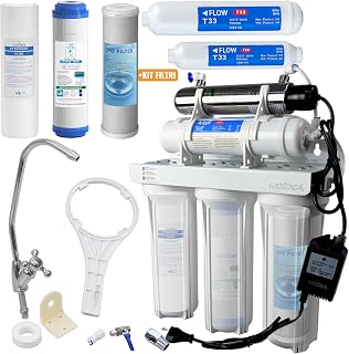 Sistema sottolavello 6 stadi con UV-C: sterilizzatori UV