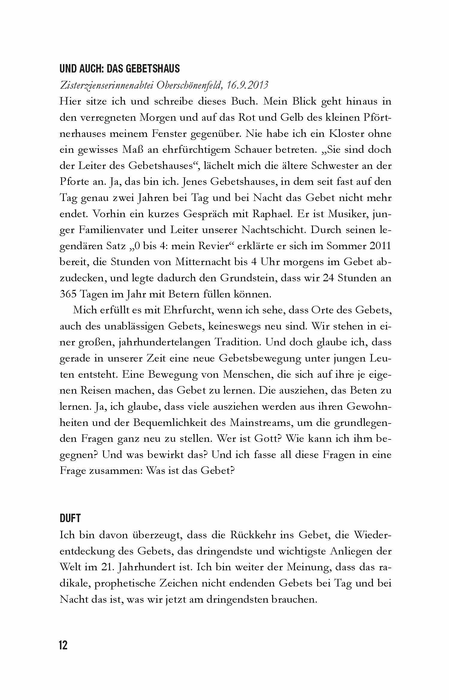 In meinem Herzen Feuer: Meine aufregende Reise ins Gebet