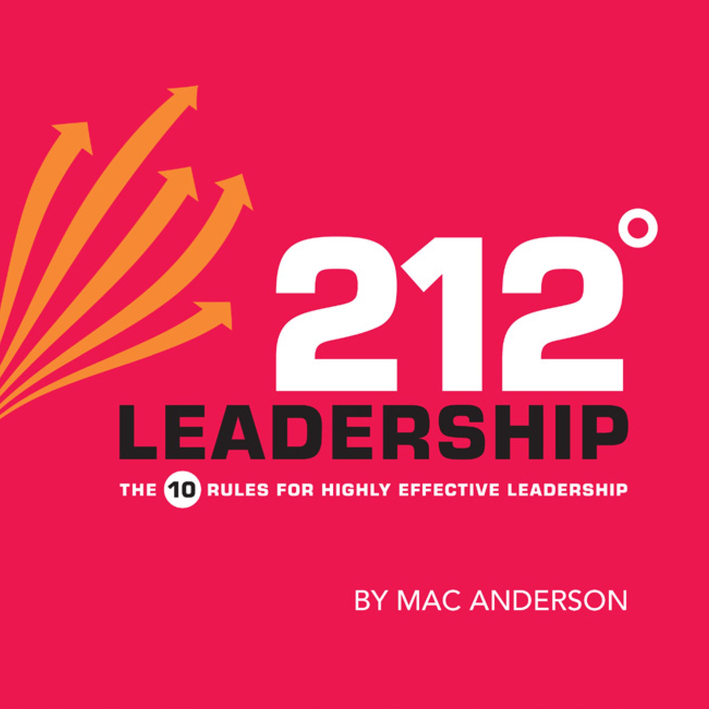 Cover art for 212&deg; Leadership