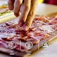 Vista 9 de Monte Nevado Jamón Ibérico de Jamón – Grano – Con Soporte de Jamón y Cuchillo – Peso Mínimo 16.5 lb, 28 Meses Tiempo Promedio de Curado – 50% Jamón