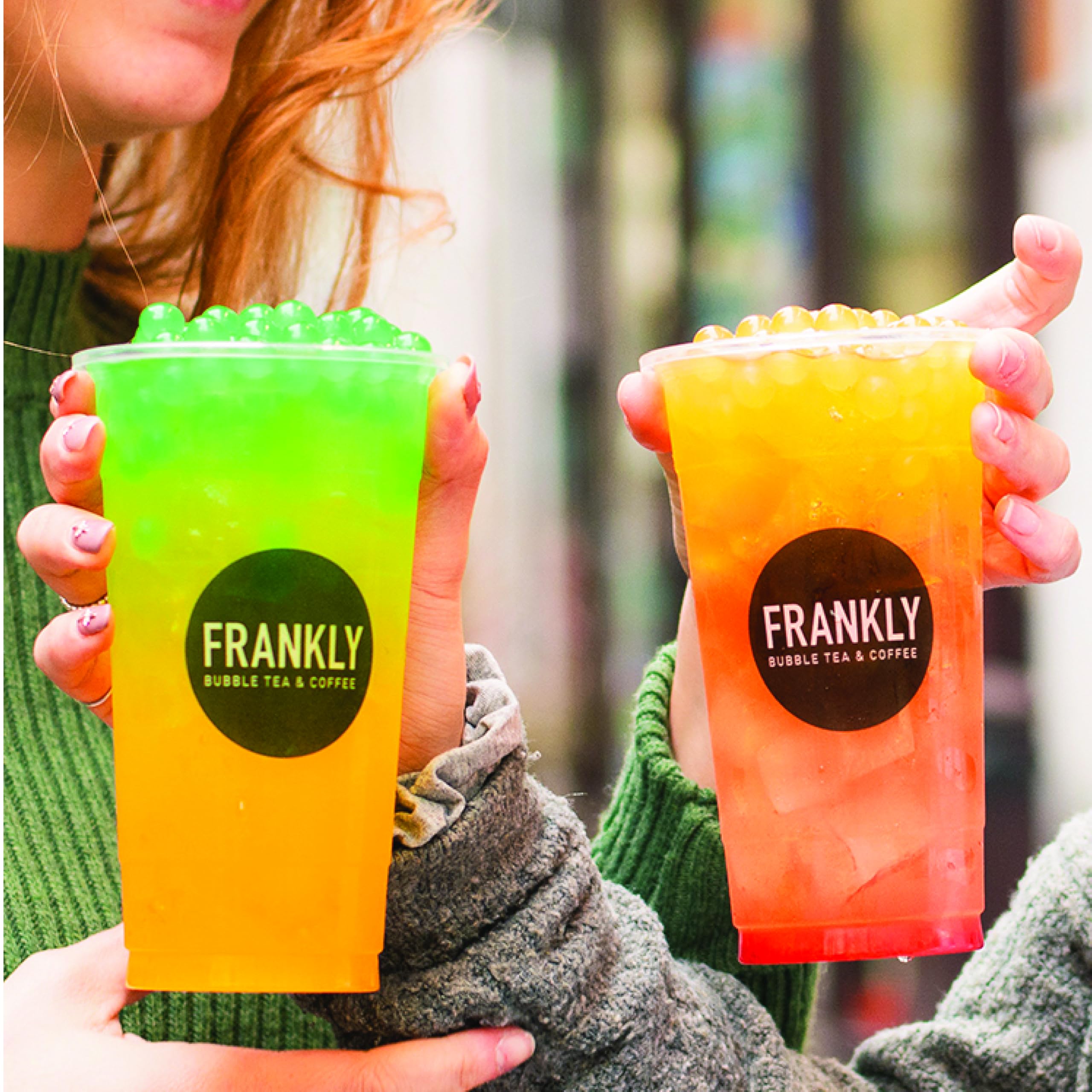 FRANKLY - Mix Perle Bubble Tea - 3x450g Popping Boba | barattoli da 450gr - Per Bubble Tea, Yogurt, Torte e Dolci (Fragola, Mango, Frutto della passione)
