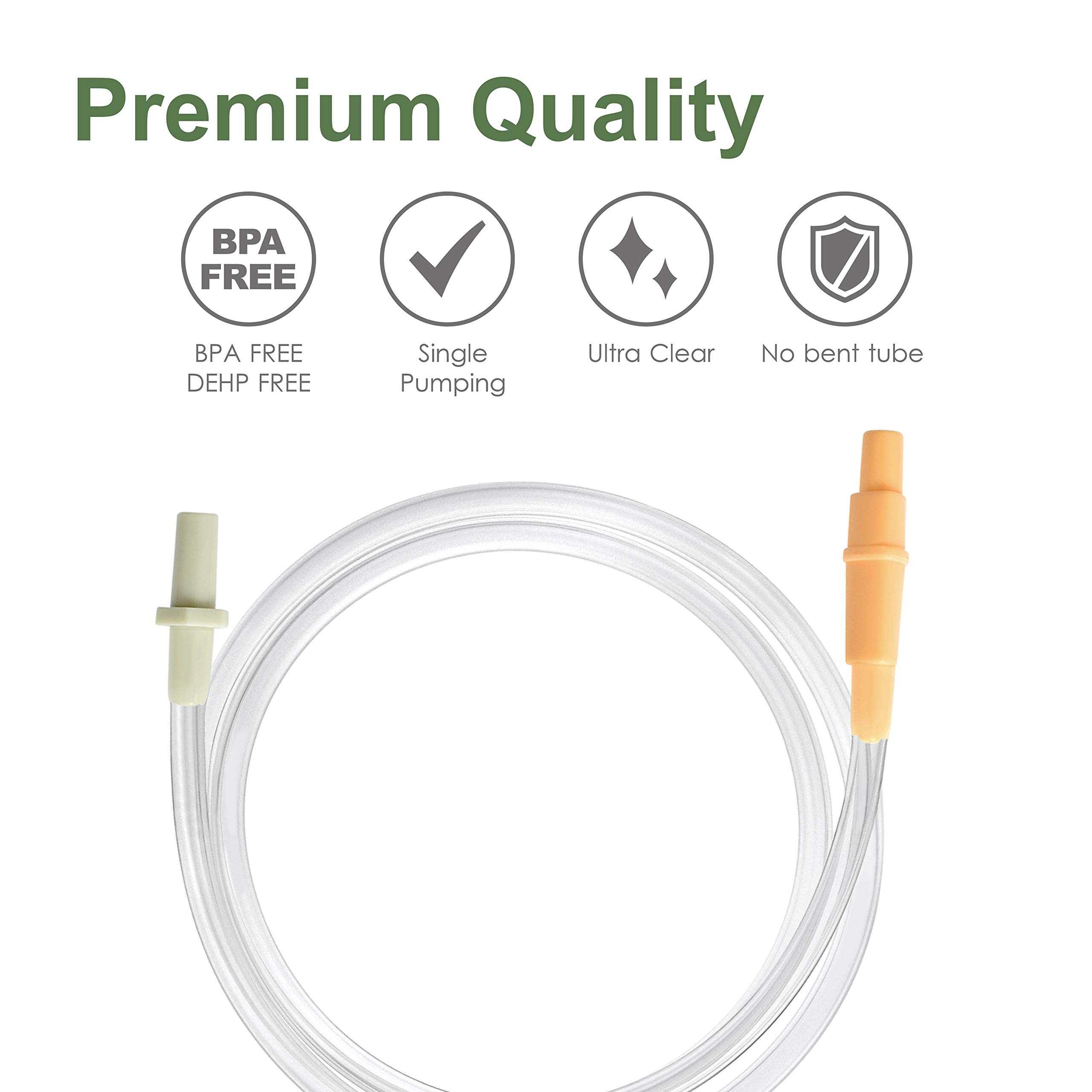 Maymom przewód kompatybilny z laktatorem Medela Swing; zamiennik nr 8007215; BPA free; 1 szt.