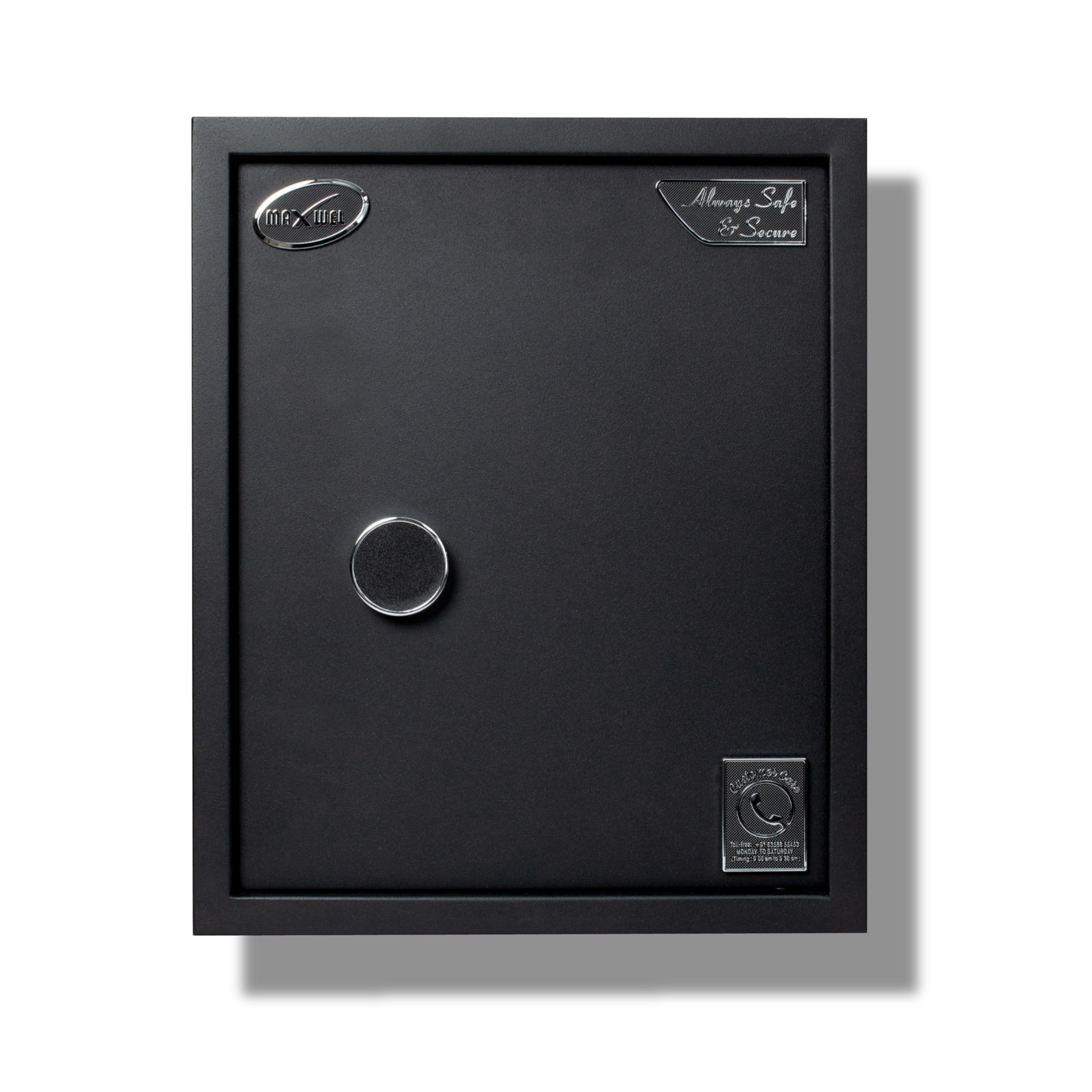 Lock and Key - Mechanical Safe Locker (40 Litres) | Home, Hotel and Office Safes with 6 locking bolts - Manual Locking Mechanism-image-30