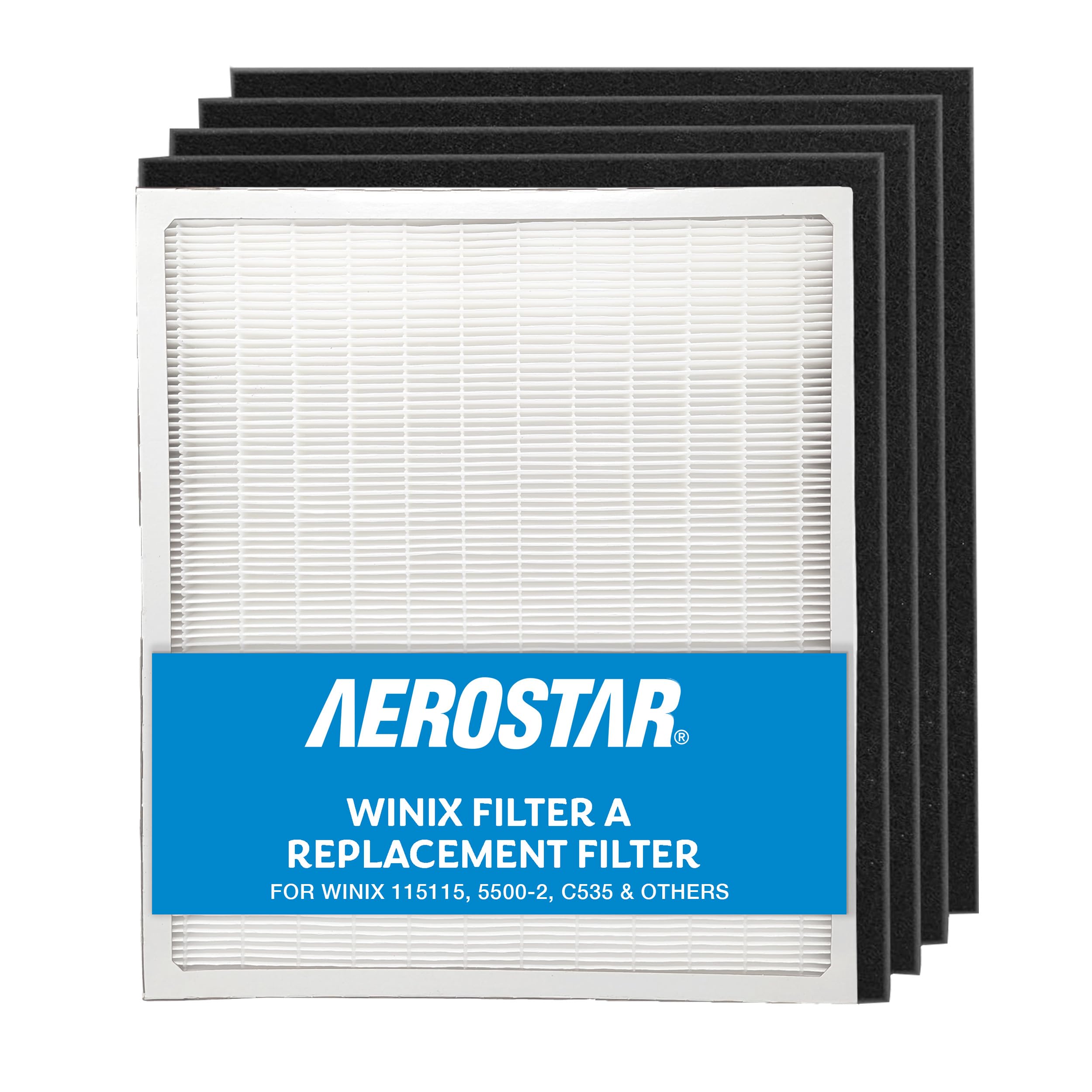 Filtre Winix A 115115 Aerostar capture poussière et allergènes