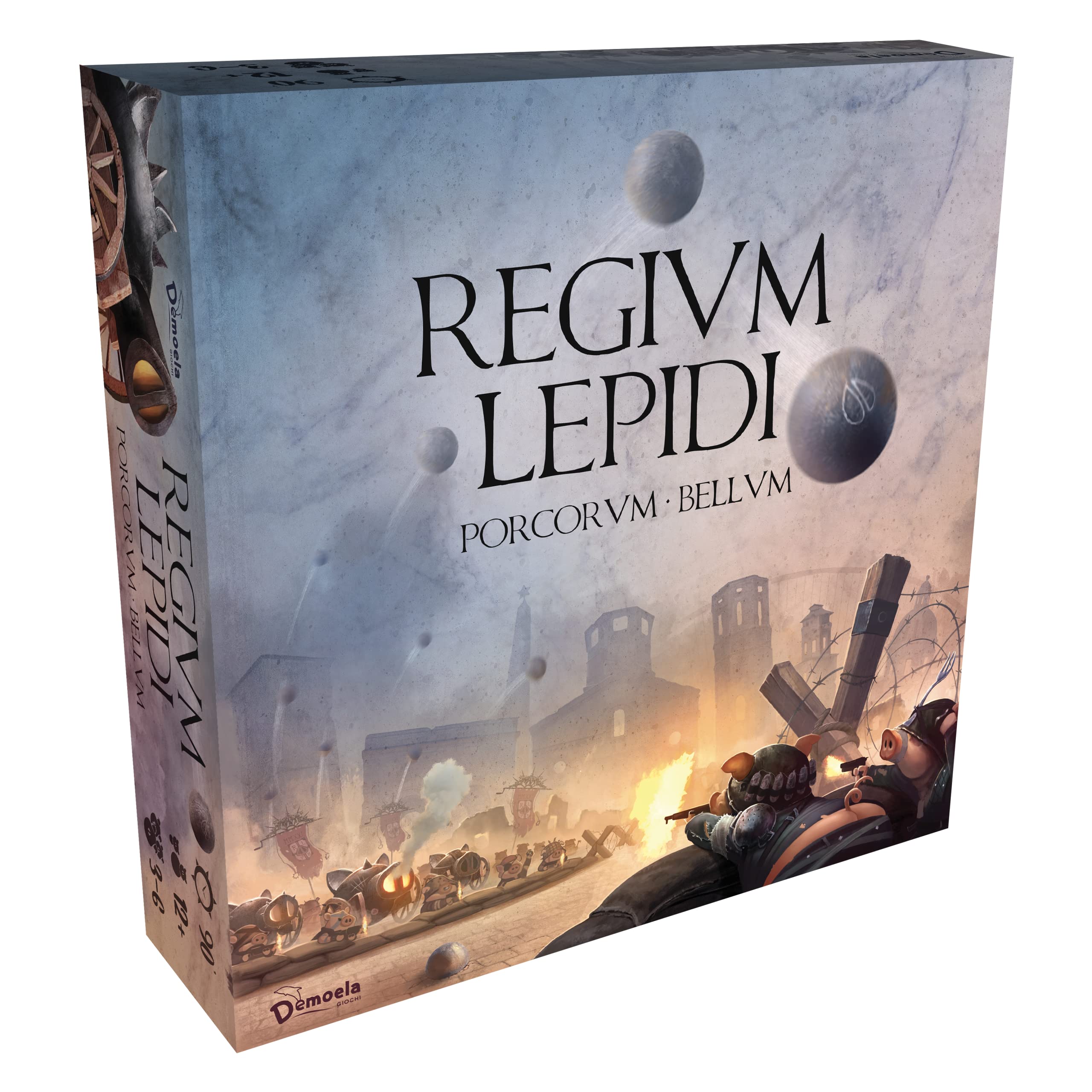 Giochi - Regium Lepidi: Lotta e Conquista Reggio Emilia, Edizione in Lingua Italiana (3-6 Giocatori, 12+)