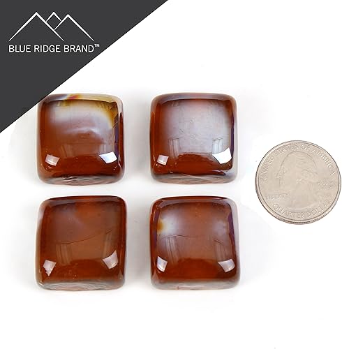 Miniatura 3 de Cubos reflectantes de vidrio para hoguera, vidrio de grado profesional para hoguera, roca de vidrio de 1 pulgada, piedras de vidrio, hoguera de gas