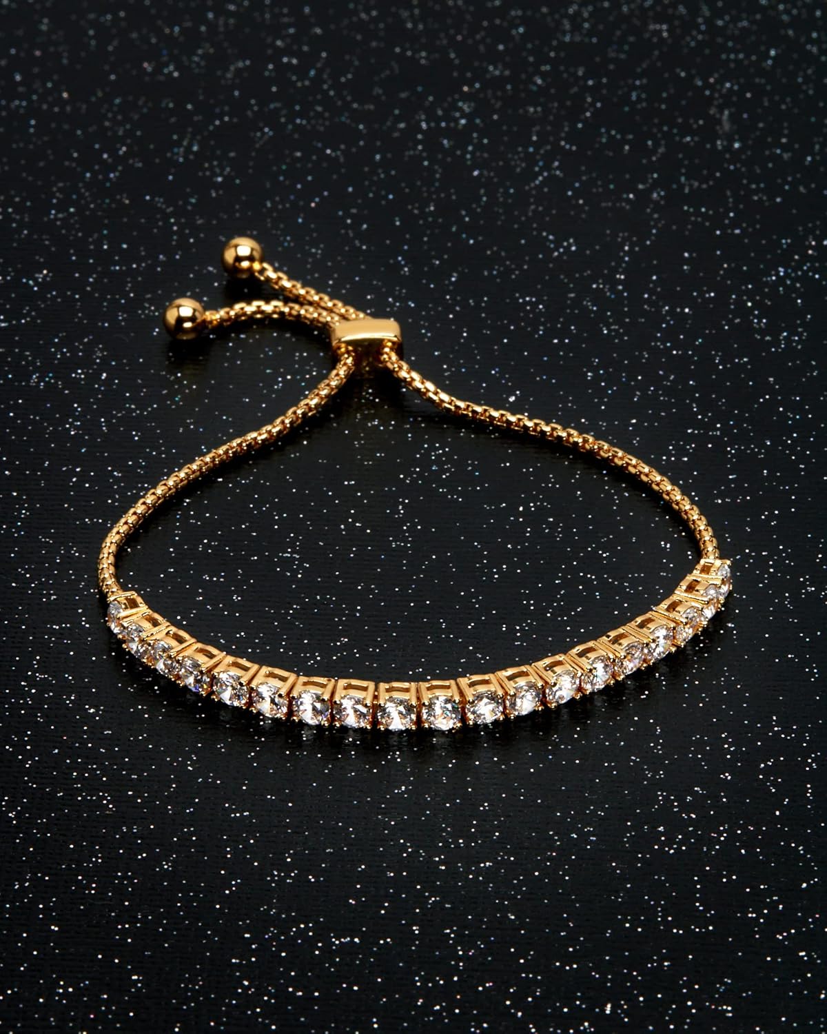 Devin Rose 8 Cttw Cubic Zirconia Adjustable Bolo Bracelet for Women 4mm - 6mm - Image 7