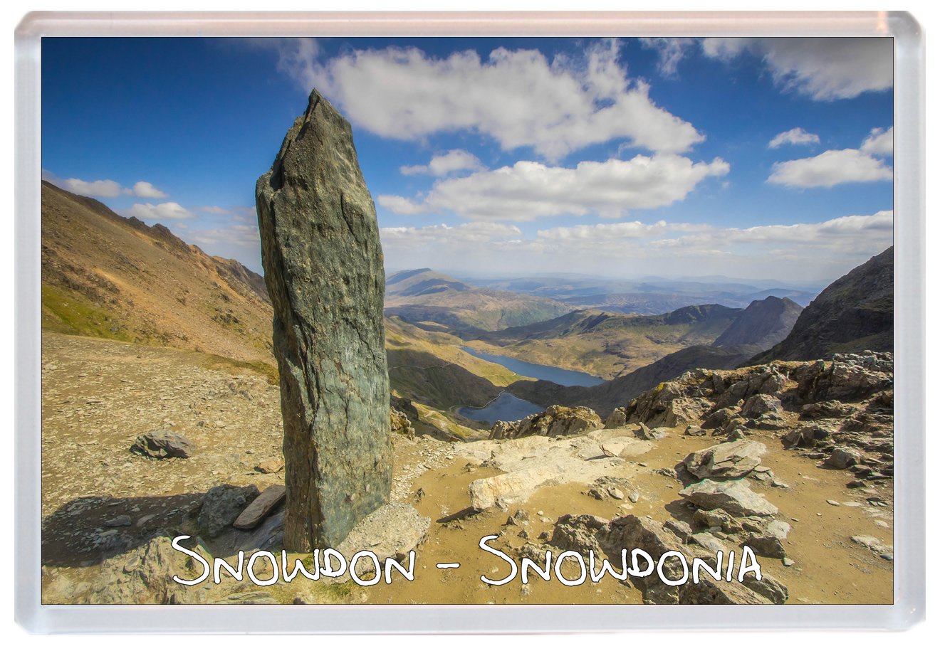 Snowdon - Snowdonia - Jumbo Fridge Magnet Gift/Souvenir/Present