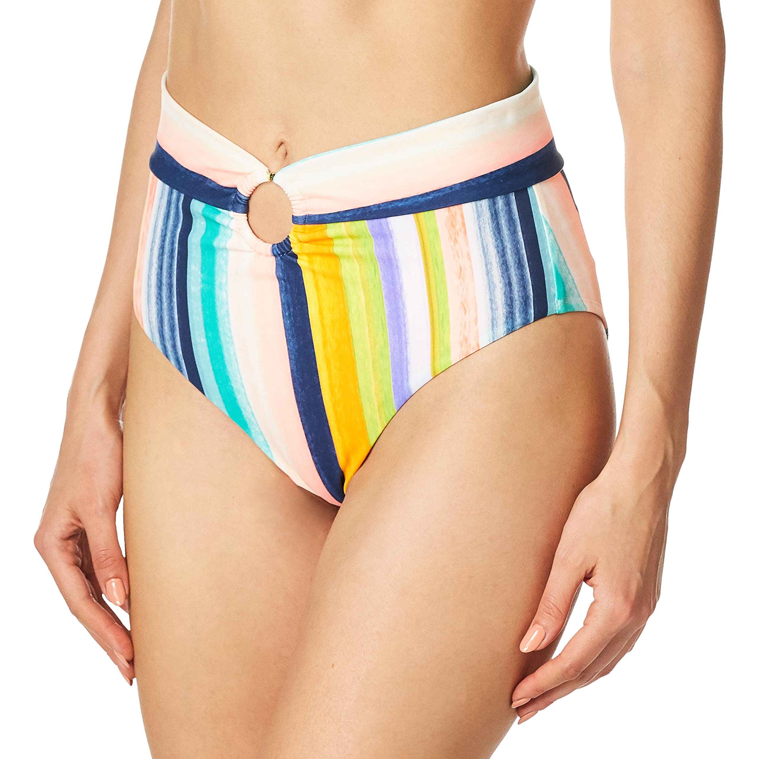 Women's Standard Woodstock High Waist Bikini Bottom Swimsuit-image-34