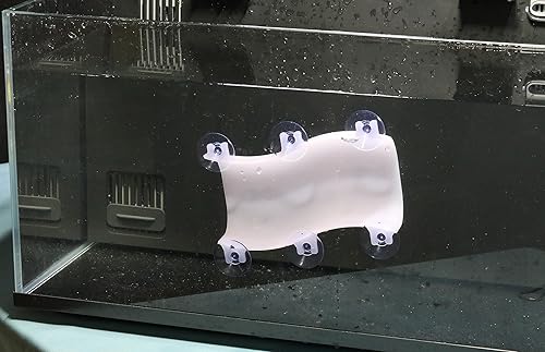 Miniatura 3 de ONTEN Acuario Betta Túnel, Ejercicio y Relajación para Sus Peces (Rosa)