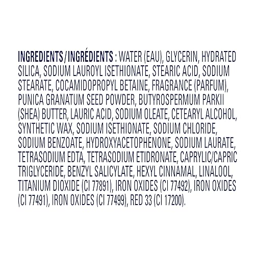 Miniatura 14 de Dove Exfoliante de granada y manteca de karité para piel sedosa y suave, exfoliante corporal y proporciona una nutrición duradera, 10.5 onzas