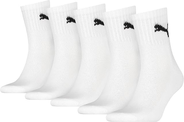 PUMA Puma Unisex Short Crew Socks (5 sztuk) Skarpety Uniseks