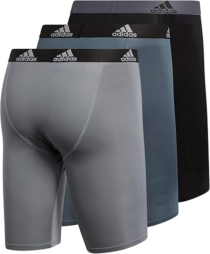 Miniatura 5 de adidas Paquete de 3 calzoncillos tipo bóxer largos para hombre, paquete de 3 unidades